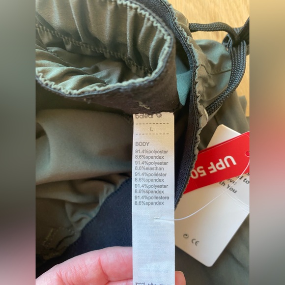 BALEAF Women's Hiking Pants Quick Dry Lightweight Water Resistant Elastic Waist - Picture 2 of 3